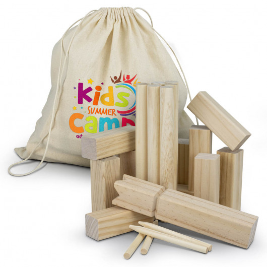 Promotional Kubb Wooden Games